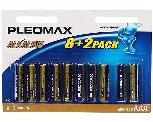 Батарейка Pleomax LR03-10BL ААА 00020-А 26 руб.