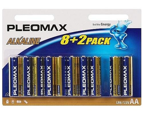 Батарейка Pleomax LR6-10BL АА 00021-А 26 руб.