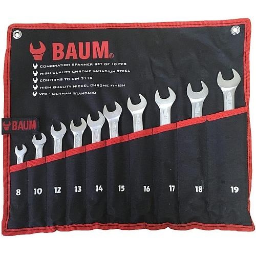 Набор ключей комбинированных 10пр. (8-19мм) BAUM проф (сумка) 30-10M-BA 991 руб.
