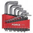 Набор ключей torx T06-T60 г-образные 15шт. Force 5151-F