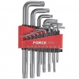 Набор ключей torx T06-T60 удлинённые г-образные 15шт. Force 5151L-F