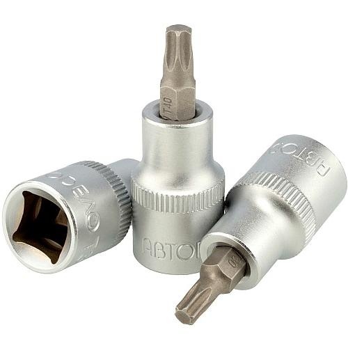 Головка  1/2` со  вставкой torx T10 l=55мм АвтоДело 39302-AD 57.5 руб.